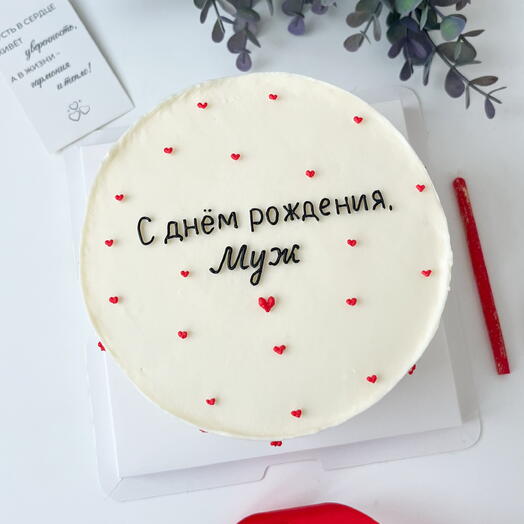 Бенто тортик М с надписью