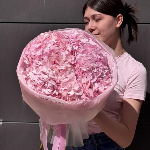 Букет из Pinterest/ большой букет гортензий / цветы в Уфе с доставкой
