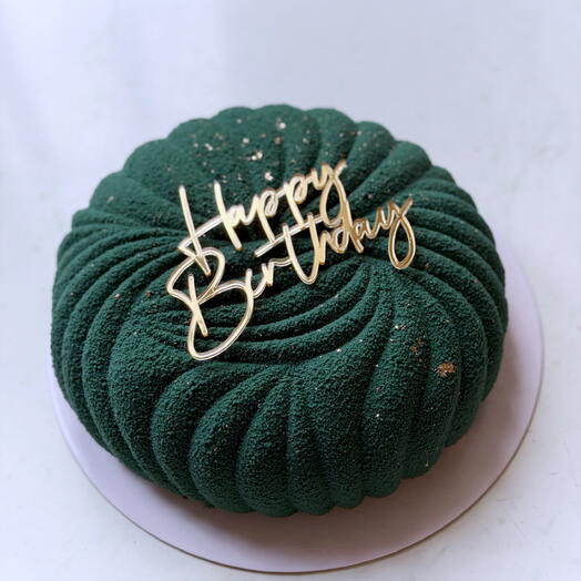 Муссовый торт «happy birthday»