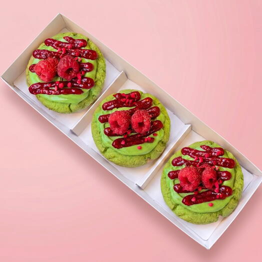 Pistachio Crumbl cookies