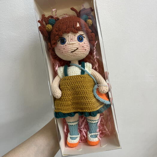 Игрушка ручной работы Куколка