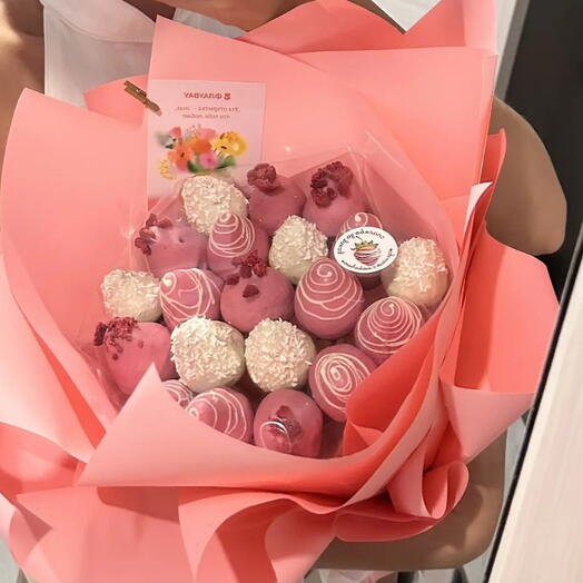 Розовый фламинго 🍓💐