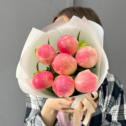 7 персиковые пионы (0006) peony😍
