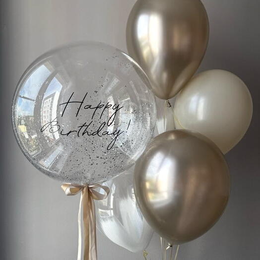 Набор шаров «Happy Birthday»