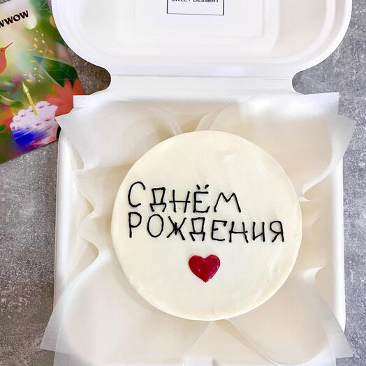 Бенто торт С днем рождения