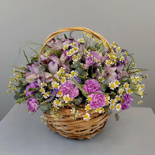 Корзинка летняя полевая