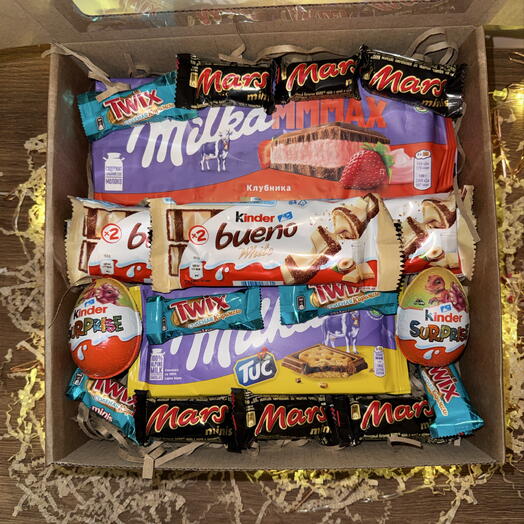 XL бокс сладостей Milka Kinder
