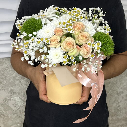 Композиция в коробочке «С Любовью»🌸