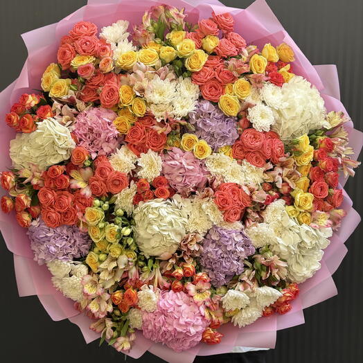 Микс букет яркий 💐