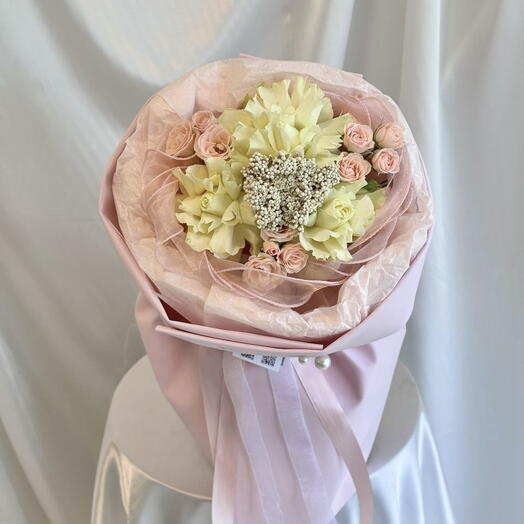 Нежный воздушный букет 🌸