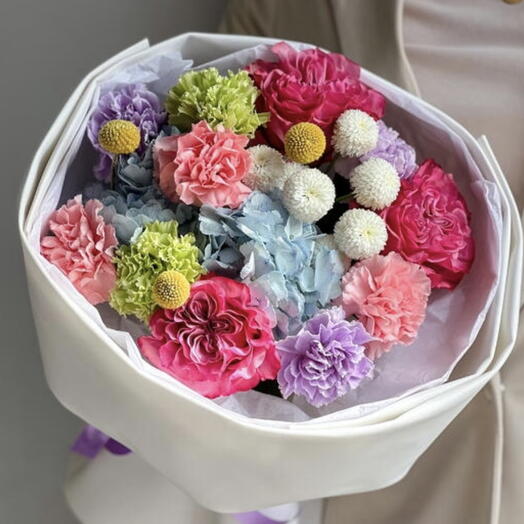 Дофаминовый букет,размер S🌸🌼🌺