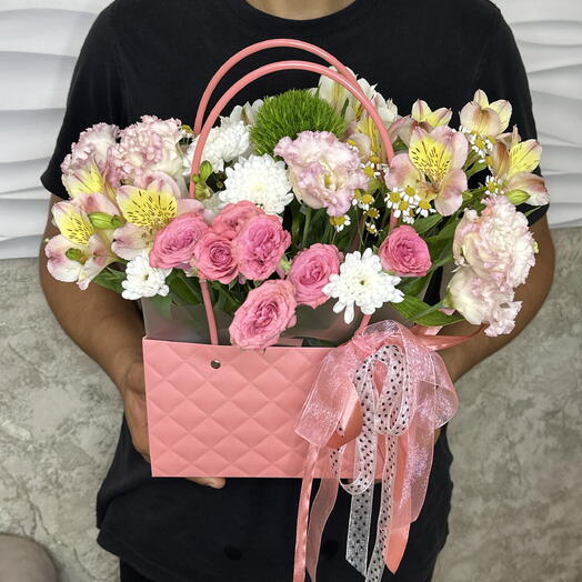 Композиция в сумке «Для Тебя»🌸