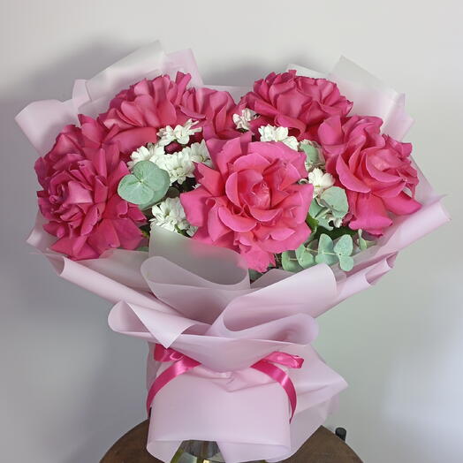 Ажурные французские розы Пинк Флоид