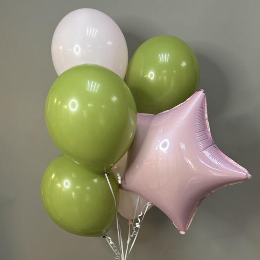 Набор воздушных шаров «Флора» 💚🌸