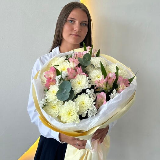 Букет "Здравствуй, школа!"