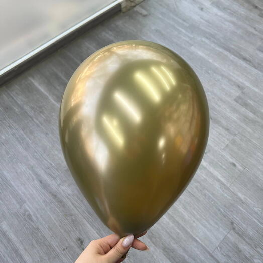 Шары из эластичного латекса. Хромированный с зеркальным эффектом. 🎈☁️️🫧🍭🦄🌻