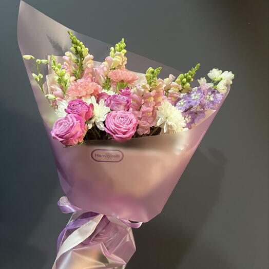 Pink and purple