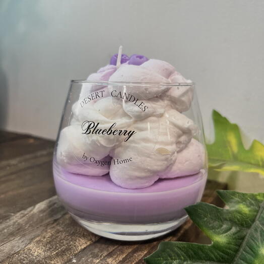 Аромасвеча Desert Candles by Oxygen Home Blueberry