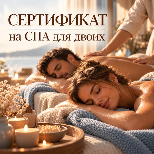 СЕРТИФИКАТ НА СПА ДЛЯ ДВОИХ