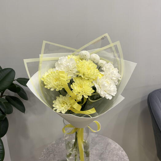 Букет-комплимент в желтых оттенках💛