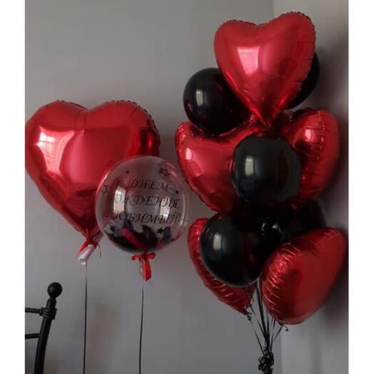 Globos de cumpleaños, 16 piezas