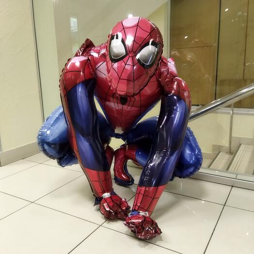Bola de papel de aluminio para caminar Spider-Man