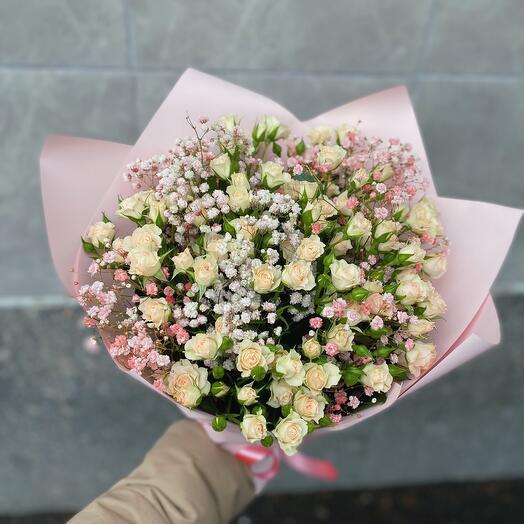 La ternura de las rosas arbustivas