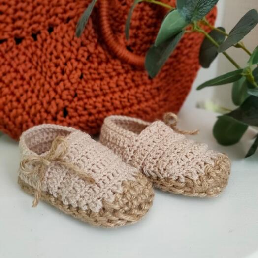 Mocasines de punto para niños