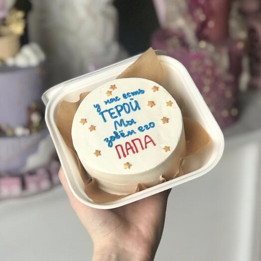 Pastel de Bento para nuestro héroe el 23 de febrero