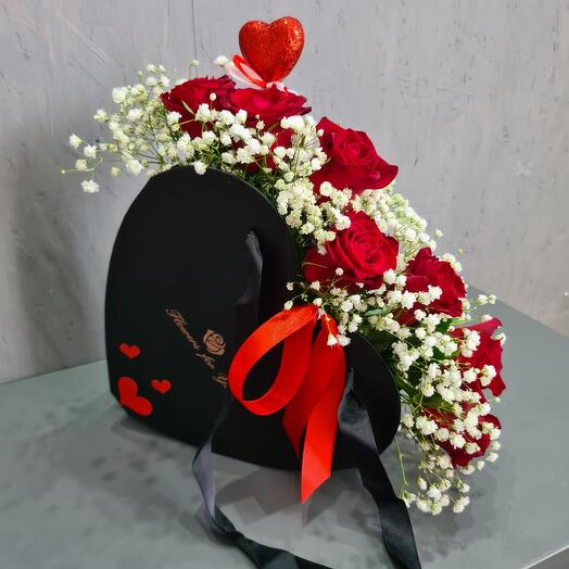 Bolso con rosas
