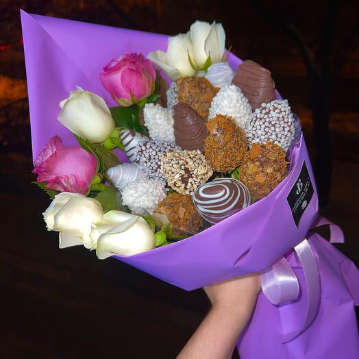 Клубника в шоколаде «Lilac»