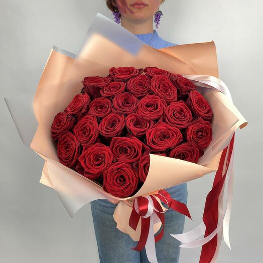 Rosas rojas seleccionadas Red Naomi 60 cm