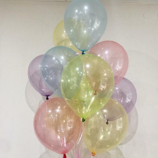 Set - crystal balls 10 pcs