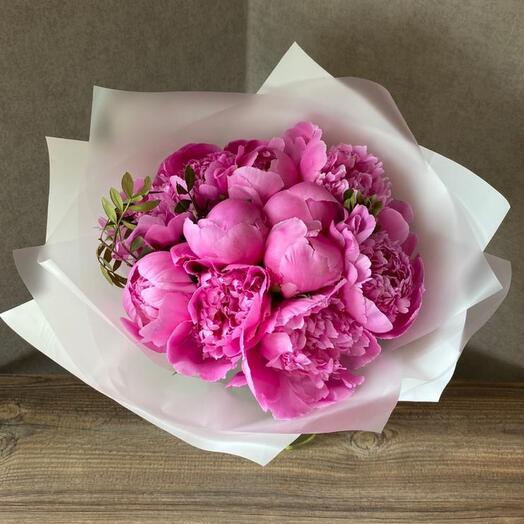 Bouquet of peonies