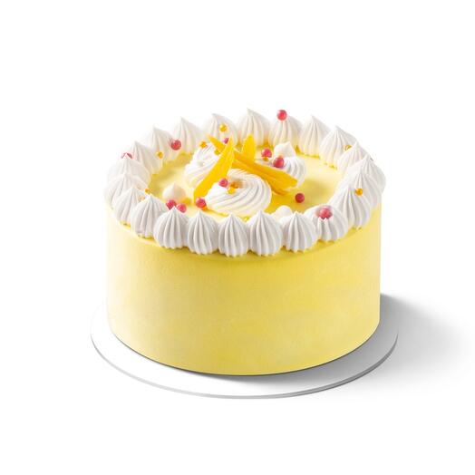 Mango Ice Cream Cake