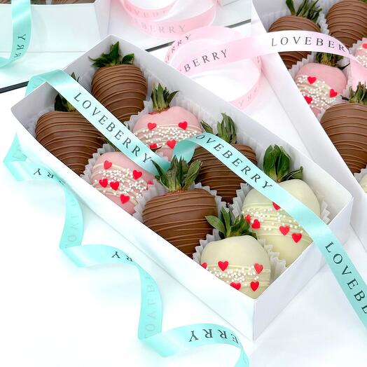 Набор «Чувства» из клубники в шоколаде