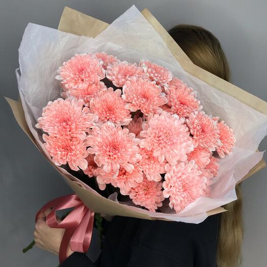 Ramo de crisantemo rosa💕