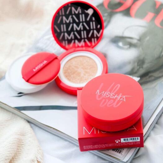 Матовый кушон Missha 21 тон
