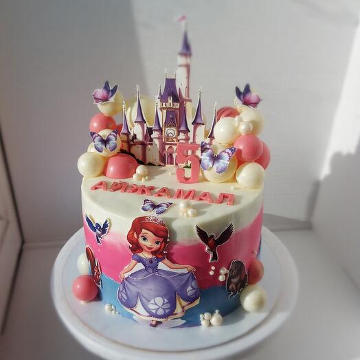 Pastel de cumpleaños para niña