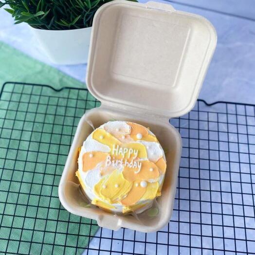 Бенто-торт "Happy Birthday"