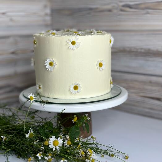 Chamomile Field Cake