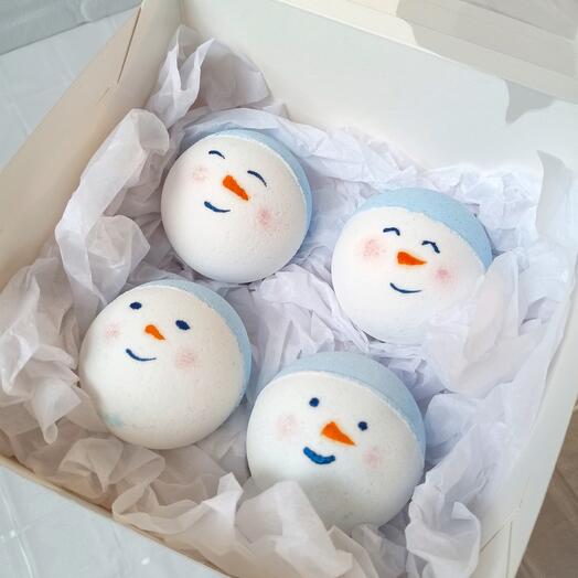 Снеговик - бомбочки для ванны🐬
