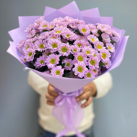 Букет из Розовых Сантины 💗💗💗💗