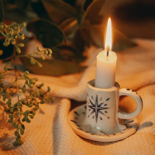 Подсвечники лепные