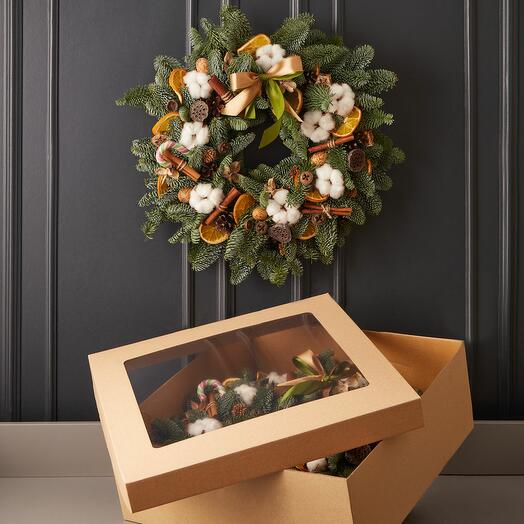 Christmas Wreath - "Eco - friendly"