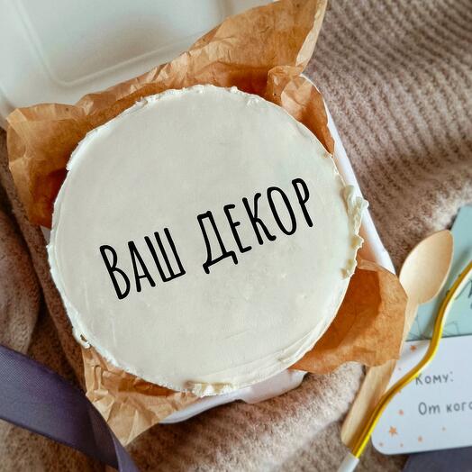 🤍Bento cake with your decor🤍