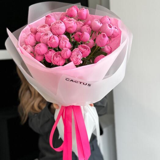 Букет MONO SILVA PINK