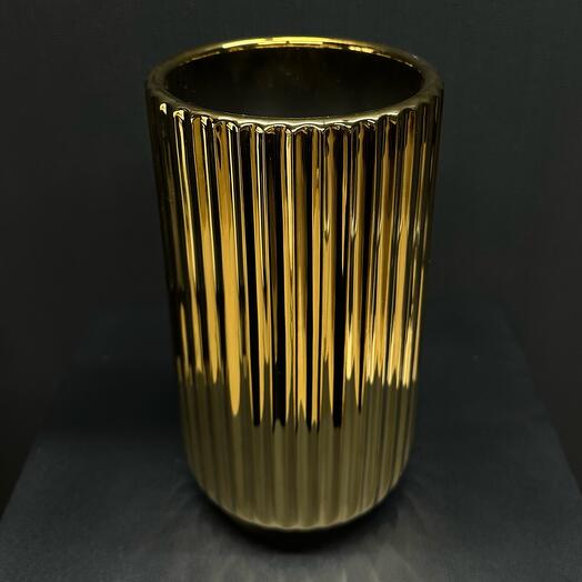 Ваза интерьерная Gold