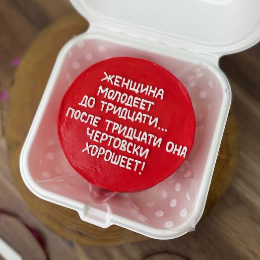 Бенто торт для подруги