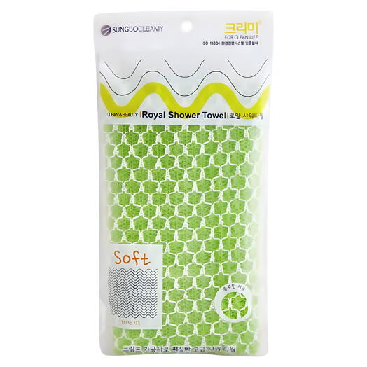 Sung bo Cleamy Clean Beauty Мочалка для душа (28х90) Royal Shower Towel